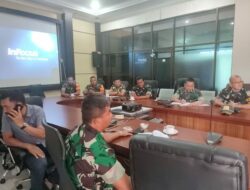 Danramil 03/Snpl Bersama Babinsa Kecamatan Payung Sekaki Menghadiri Rapat Bersama DLHK Kota Pekanbaru