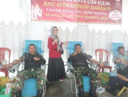 Danpos Tenayan Raya Mengikuti  Donor Darah yang Diselenggarakan oleh PMI Tenayan Raya  dan Kulim di Taman Rekreasi Alam Mayang