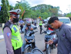 Sat Lantas Polres SBD Ciptakan Kamseltibcar Lantas dengan Giat Operasi Gabungan Bersama Dispenda UPTD SBD dan Dishub SBD