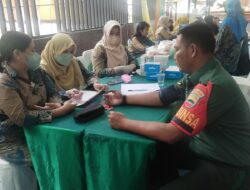 Babinsa Serda Harianto Hadiri Jambore PKK Tingkat Kecamatan Limapuluh 