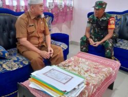 Wujud Perhatian dan Kepedulian Terhadap Anak Yatim Piatu di Wilayah Binaannya, Babinsa Laksanakan Komsos Ke Panti Asuhan 