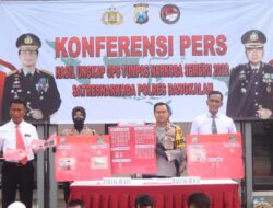 Gelar Ops. Tumpas Narkoba 2022 Selama 12 Hari, Polres Bangkalan Berhasil Ungkap 16 Kasus