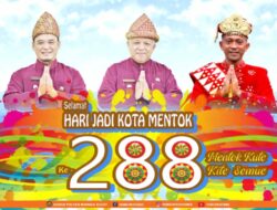 Kapolres Ucapkan Selamat Hari Jadi Kota Mentok Ke-288, Mentok Kute Kite Semue