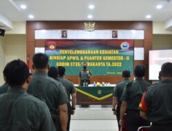 Binsiap Apwil Dan Puanter, Langkah Nyata Kodim 0735/Surakarta Tingkatkan Kemampuan Prajuritnya