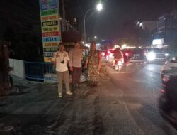 Babinsa Koramil 03/Senapelan Bersama Personil Polsek, DLHK dan Satpol PP Melaksanakan Patroli Pembuangan Sampah di TPS Ilegal