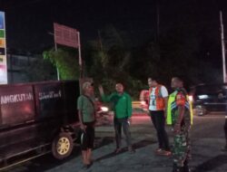 Serda Karjo Laksanakan Pengawasan Penertiban TPS Ilegal di Jalan Riau Kota Pekanbaru