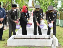 Forkopimda Sukoharjo Hadiri Ziarah Nasional dan Tabur Bunga Peringati HUT TNI Ke-77 Kodim 0726/Sukoharjo Berlangsung Khidmat