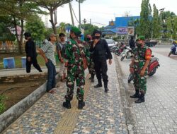 Pelda Dafrizal Laksanakan Patroli Gabungan Jaga Konduktifitas Kamtibmas