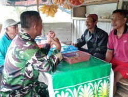 Babinsa Bandaraya Komsos Guna Tingkatkan Keakraban Dengan Warga Di Wilayah Binaan