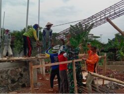 Kekompakan Aparat Kewilayahan Dalam Karya Bakti Pembangunan Masjid Al-Haris