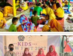 RA. Kemuning Sungailiat Mencari Talenta dalam Bidang Seni melalui Kegiatan “KIDS DRAW FEST 2022” Propinsi Kepulauan Bangka Belitung