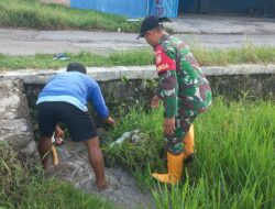 Bantu Ketahanan Pangan Babinsa Banyuanyar Aktif Turun Ke Sawah Bantu Petani