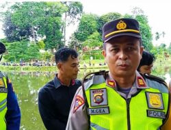 Polres Tanjab Timur Terjunkan Personil Dalam Rangka Pesta Rakyat di Kabupaten Tanjung Jabung Timur