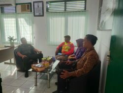 Kapten Arh Hardi Danramil 03/Senapelan Kodim 0301/Pekanbaru Menerima Kunjugan Silaturahmi Panitia Pengawas Pemilihan Umum Kecamatan 