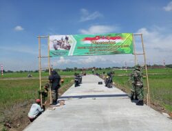 Sasaran Fisik dan Non Fisik Selesai, Persiapan Penutupan TMMD Sengkyung Tahap III di Desa Jati, Kec. Gatak, Sukoharjo.