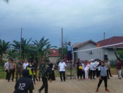 Babinsa Hadiri Pertandingan Volley Ball Piala Ibu PJ. Walikota