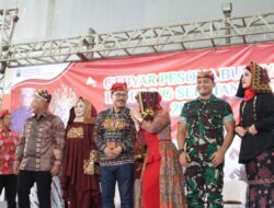 Gebyar Pesona Budaya Lampung Selatan Fest 2022 Dandim 0421/Ls Turut Berpartisipasi