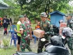 TNI-Polri, SAR, Relawan dan Masyarakat Bersinergi Evakuasi dan Salurkan Bantuan Akibat Banjir di Desa Kadokan Grogol