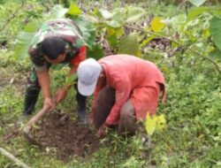 Babinsa Butuh Hijaukan Lahan Kosong Serta Lestarikan Alam