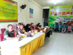 Serda Andi Tj Koramil 04/Lph Menghadiri Rapat Musyawarah Masyarakat Kelurahan di Kelurahan Pebatuan     