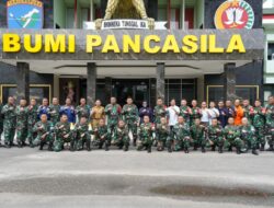 Kapok Sahli Pangdam XII/Tpr Buka Latihan Posko I Korem 102/Pjg