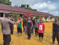 Kanit Binmas Polsek Mempawah Hulu Berikan Pelatihan Satpam di PT. HDL