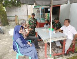 Pererat Silaturahmi Dengan Warga Binaan, Peltu Suhermanto Komsos di Jalan Cempaka