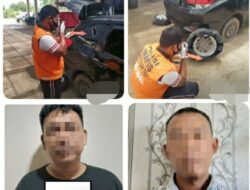 Halangi Polisi Grebeg Narkoba, Dua Warga Penengahan Diamankan Polres Lampung Selatan