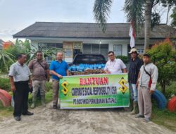 PT. Socfindo Mata Pao Melalu Program CSR Salurkan Bantuan Sembako ke Korban Banjir