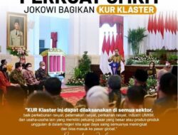 Perkuat UMKM, Jokowi Bagikan KUR Klaster