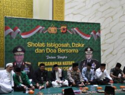 Jelang Pengamanan Nataru, Polres Bogor Gelar Istighotsah dan Do’a Bersama