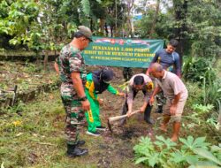 Koramil 03/Serengan Ajak Masyarakat Tanam Pohon Berbuah