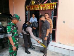 Berikan Kenyamanan Beribadah Serma Masrial Amir Melaksanakan Pemantauan Ibadah Natal di Gereja GTDI 