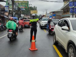 Memasuki Hari Ke-6 Pelaksanaan Ops. LiLin 2022, Situasi Lalin Kawasan Puncak Masih Berjalan Normal