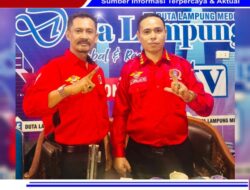 Junaidi Sebagai Ketua Dewan Pimpinan Wilayah (DPW) Persatuan Wartawan Duta Pena Indonesi (PWDPI) Provinsi Lampung