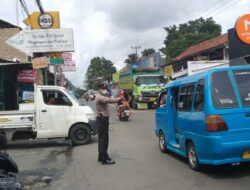 Antisipasi Peningkatan Kegiatan Masyarakat Pasca Pergantian Tahun, Polsek Ciampea Polres Bogor Lakukan Pengamanan