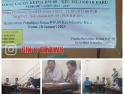 Pembukaan Pendaftaraan Pemilihan Ketua RW 09 Masa Bhakti 2022-2027