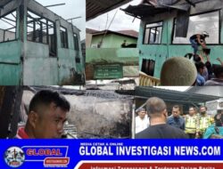 Diduga Akibat Korsleting Listrik Satu Unit Rumah Warga Terbakar