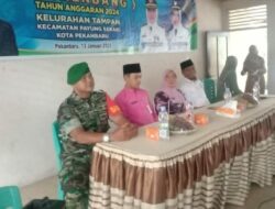 Serda Joni Marlin Babinsa Koramil 03/Senapelan Menghadiri Musrenbang Tingkat Kelurahan Tampan Tahun 2023