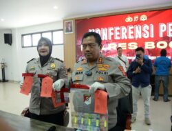 Konferensi Pers Polres Bogor : Pelaku Pemerasan Berkedok Sebagai Awak Media Diamankan Polsek Leuwiliang Polres Bogor