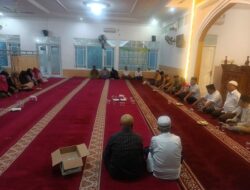 Melalui Komsos, Babinsa Serda Nursyirwan Jalin Silaturahmi Dengan Pengurus Masjid Subulussalam 