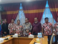 Ketua DPRD Sumut Baskami Ginting Terima Audiensi LMPP Sumut