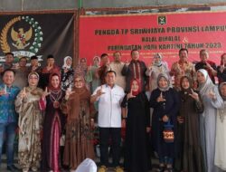 Halal Bihalal dan Perayaan Hari Kartini TP Sriwijaya Lampung Sukses