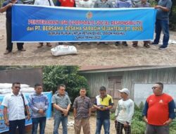 PEDULI MASYARAKAT, PT. BERSAMA OESAHA SARAGIH SEJAHTERA (BOSS) BERIKAN CSR KE-6 DESA DI KAB. SERGAI