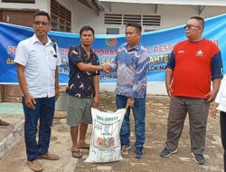 PT. BERSAMA OESAHA SARAGIH SEJAHTERA SERAHKAN BANTUAN PUPUK UNTUK 6 DESA DI KABUPATEN SERGAI