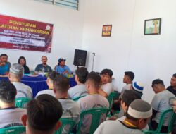 ACARA PENUTUPAN PELATIHAN KEMANDIRIAN DI LAPAS KELAS IIB BANGKO, 40 PESERTA WBP BERHASIL MENYELESAIKAN PELATIHAN DENGAN HASIL YANG MEMUASKAN