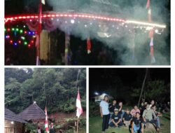 Pembubaran Panitia HUT RI ke-78 Kampung Gunung Bongko Desa Pasir Buncir di Tempat Wisata Panguyangan Bogor