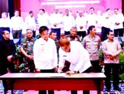 Ketua DPW PKB Sumut Sukhairi Tanda Tangani Deklarasi Damai Disaksikan Gubsu Hasanuddin