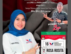 Rosa Rosita Caleg No. 2 dari Partai PERINDO Dapil Rangkui Kota Pangkalpinang, Mohon Do’a dan Dukungannya 