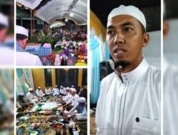 DUA ORANG KUA, 12 HABIB HADIRI SEMARAK ISRA MIRAJ DI KOMPLEK LILI PERMATA INDAH HANDIL BAKTI BARITO KUALA.